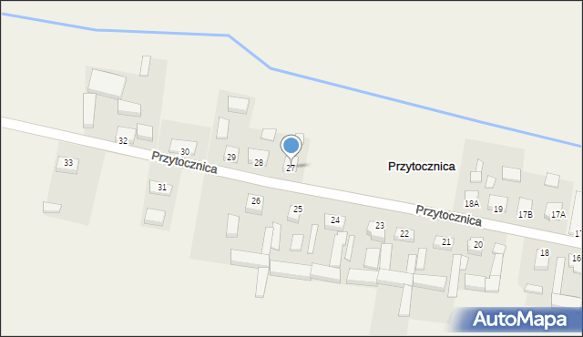 Przytocznica, Przytocznica, 27, mapa Przytocznica