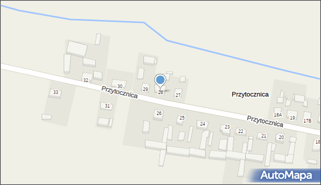 Przytocznica, Przytocznica, 28, mapa Przytocznica