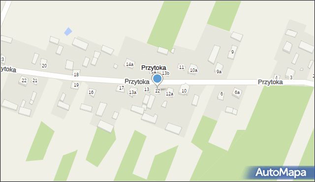 Przytoka, Przytoka, 12, mapa Przytoka