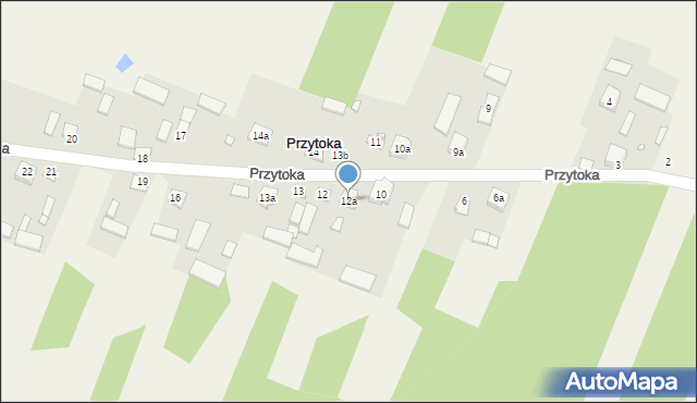 Przytoka, Przytoka, 12a, mapa Przytoka