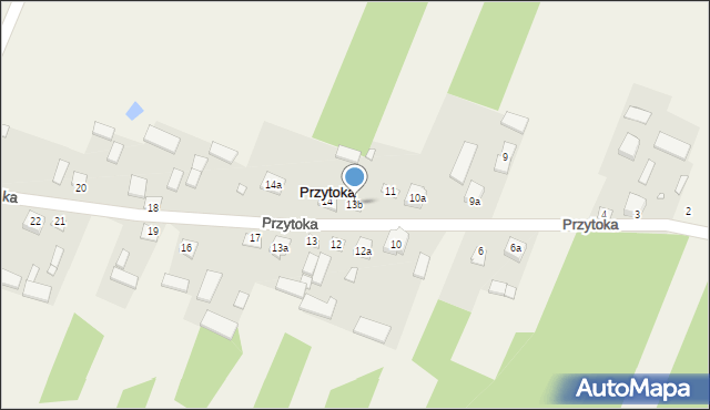 Przytoka, Przytoka, 13b, mapa Przytoka