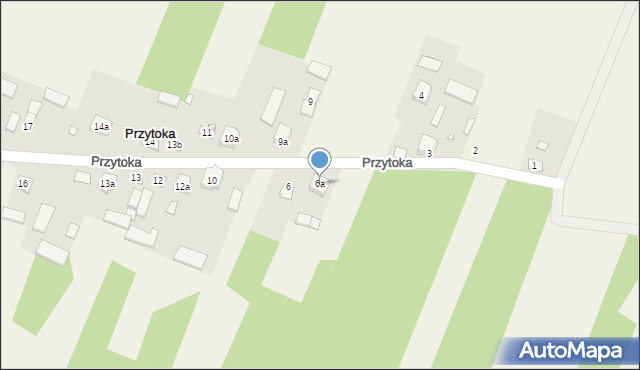 Przytoka, Przytoka, 6a, mapa Przytoka