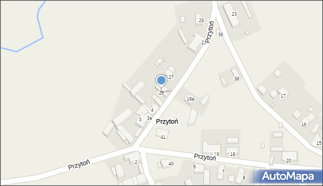 Przytoń, Przytoń, 26, mapa Przytoń