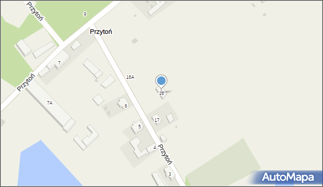 Przytoń, Przytoń, 16, mapa Przytoń