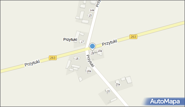 Przytuki, Przytuki, 19, mapa Przytuki