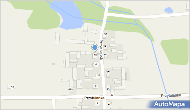 Przytulanka, Przytulanka, 50, mapa Przytulanka