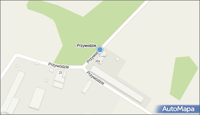 Przywodzie, Przywodzie, 45b, mapa Przywodzie