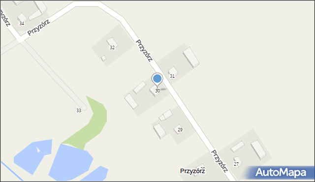 Przyzórz, Przyzórz, 30, mapa Przyzórz