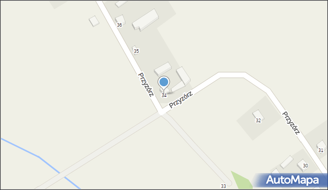 Przyzórz, Przyzórz, 34, mapa Przyzórz