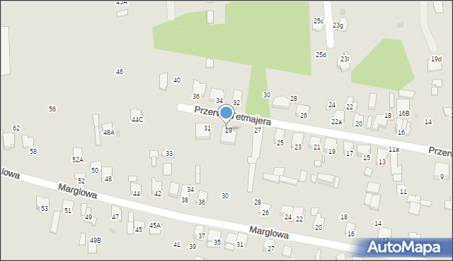 Radom, Przerwy-Tetmajera Kazimierza, 38, mapa Radomia