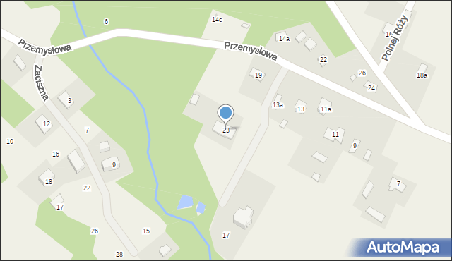 Radziejowice, Przemysłowa, 23, mapa Radziejowice