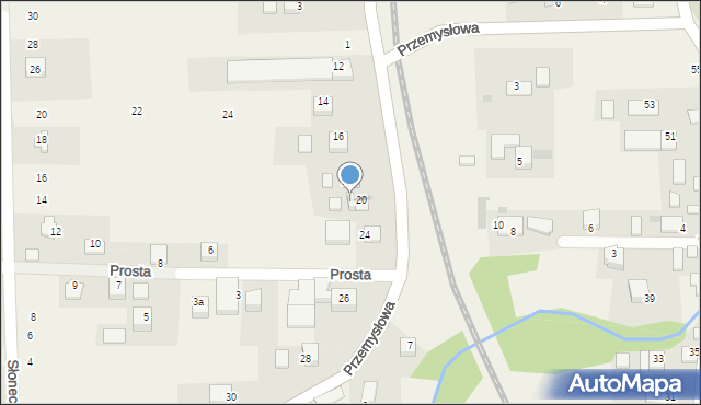 Radziszów, Przemysłowa, 22, mapa Radziszów