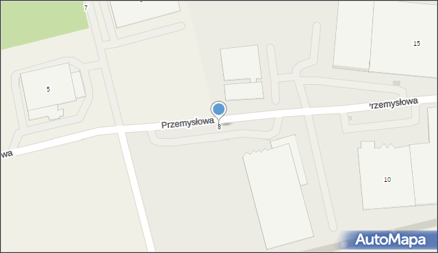 Redzikowo, Przemysłowa, 8, mapa Redzikowo