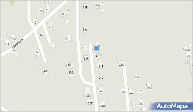 Rybnik, Przejazdowa, 24F, mapa Rybnika