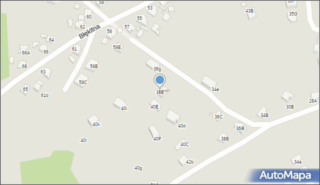 Rybnik, Przejazdowa, 38E, mapa Rybnika