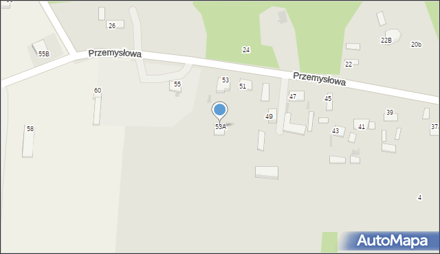 Sędziszów, Przemysłowa, 53A, mapa Sędziszów