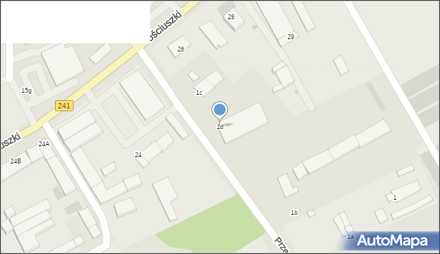 Sępólno Krajeńskie, Przemysłowa, 1d, mapa Sępólno Krajeńskie