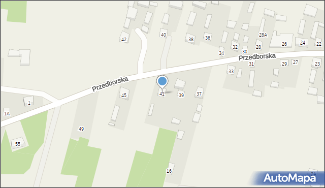 Skórkowice, Przedborska, 41, mapa Skórkowice