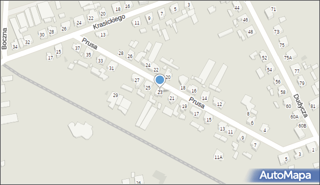 Śmigiel, Prusa, 23, mapa Śmigiel