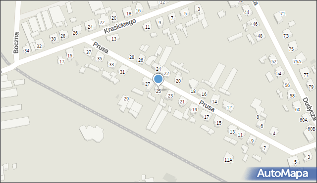 Śmigiel, Prusa, 25, mapa Śmigiel