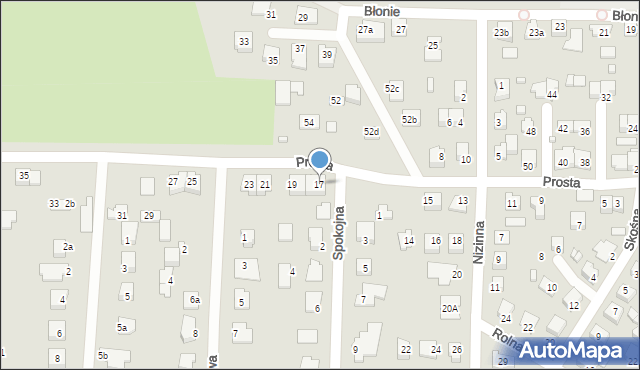 Solec Kujawski, Prosta, 17, mapa Solec Kujawski