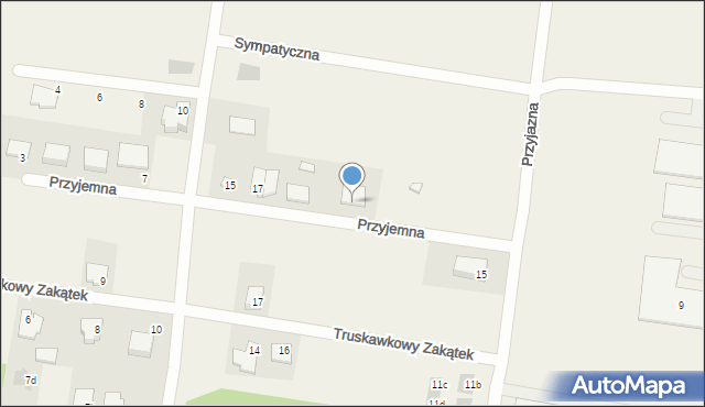 Sowlany, Przyjemna, 17, mapa Sowlany