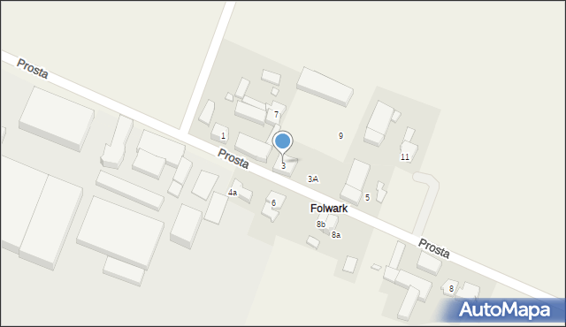 Spytkówki, Prosta, 3, mapa Spytkówki