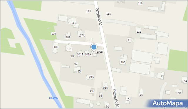 Stanisławów Pierwszy, Przyszłość, 101C, mapa Stanisławów Pierwszy