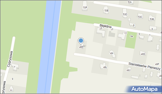 Stanisławów Pierwszy, Przyszłość, 49S, mapa Stanisławów Pierwszy