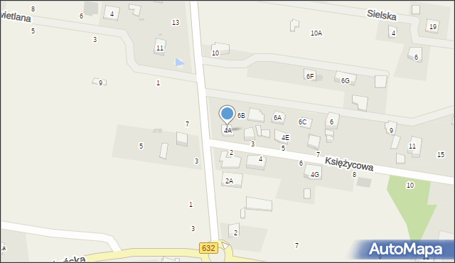 Stanisławów Pierwszy, Przyszłość, 4A, mapa Stanisławów Pierwszy