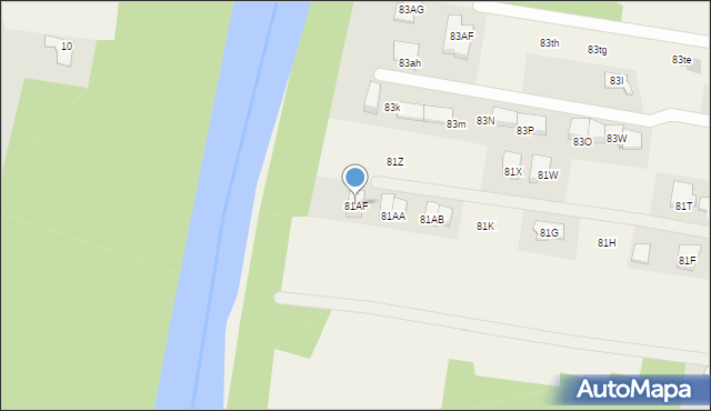 Stanisławów Pierwszy, Przyszłość, 81AF, mapa Stanisławów Pierwszy