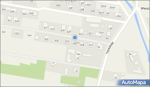 Stanisławów Pierwszy, Przyszłość, 81C, mapa Stanisławów Pierwszy