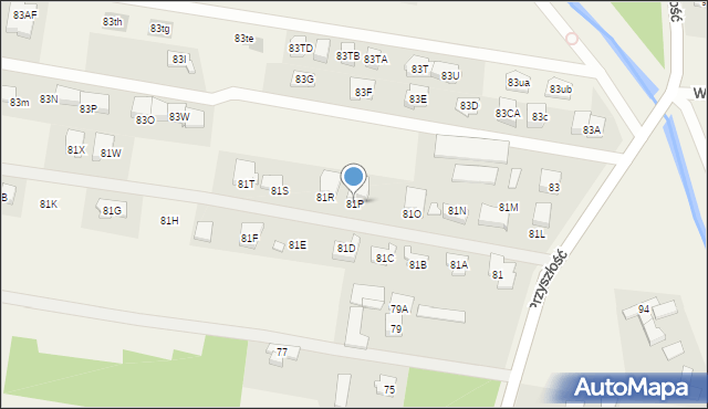 Stanisławów Pierwszy, Przyszłość, 81P, mapa Stanisławów Pierwszy