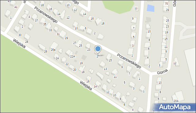 Starogard Gdański, Przanowskiego Edwarda, 17, mapa Starogard Gdański