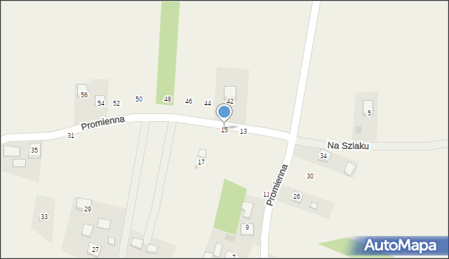Sterkowiec, Promienna, 15, mapa Sterkowiec