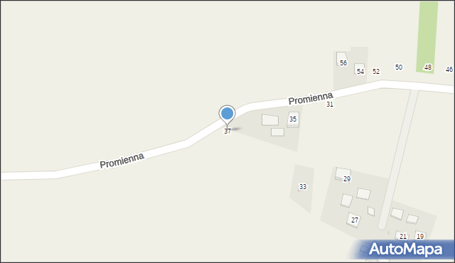 Sterkowiec, Promienna, 37, mapa Sterkowiec