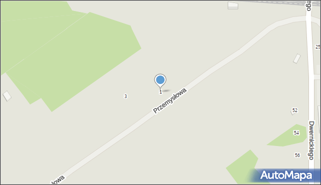 Stoczek Łukowski, Przemysłowa, 1, mapa Stoczek Łukowski