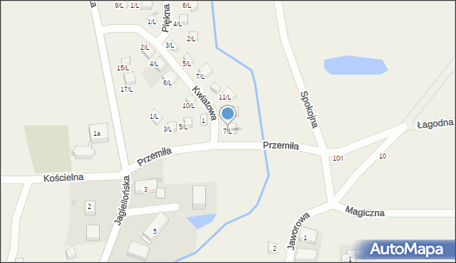 Sulistrowice, Przemiła, 7/L, mapa Sulistrowice