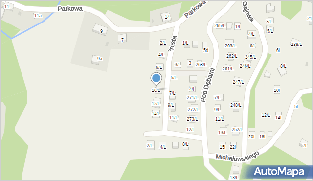 Sulistrowiczki, Prosta, 10/L, mapa Sulistrowiczki