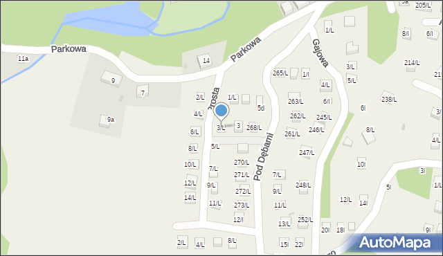 Sulistrowiczki, Prosta, 3/L, mapa Sulistrowiczki