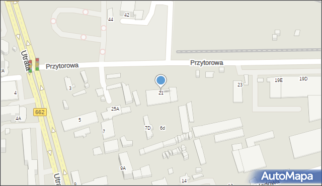 Suwałki, Przytorowa, 21, mapa Suwałk