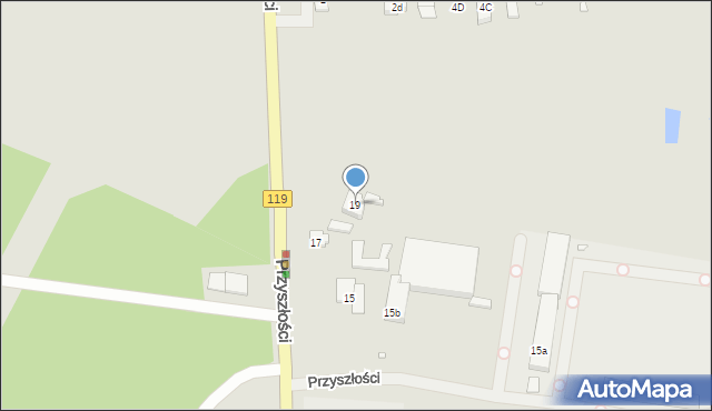 Szczecin, Przyszłości, 19, mapa Szczecina