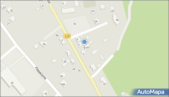 Szczecin, Przyszłości, 5, mapa Szczecina