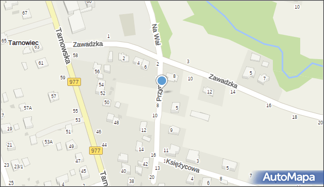 Tarnowiec, Przyczki, 3, mapa Tarnowiec