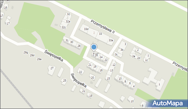 Tczew, Przemysława II, 27, mapa Tczew