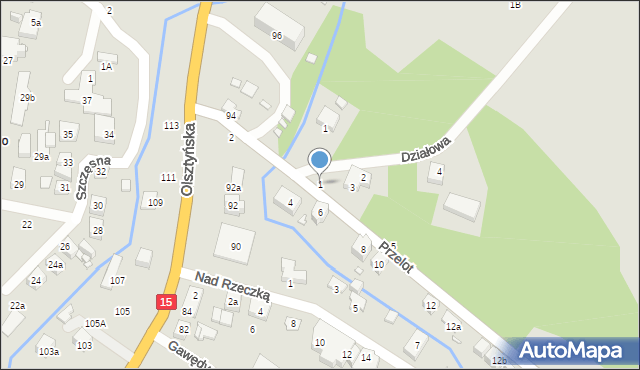 Toruń, Przelot, 1, mapa Torunia