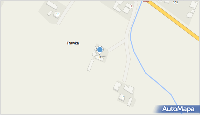 Tuczempy, Przemyska, 9, mapa Tuczempy