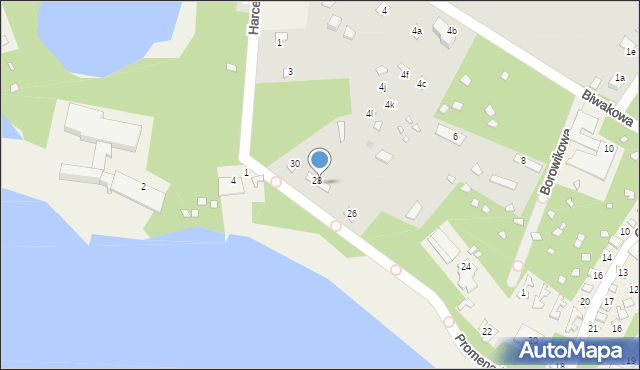 Turawa, Promenada, 38, mapa Turawa