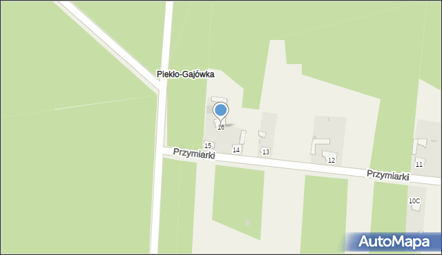 Wąsosz, Przymiarki, 16, mapa Wąsosz