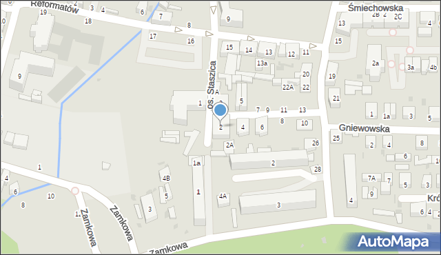 Wejherowo, Przebendowskiego, 2, mapa Wejherowo